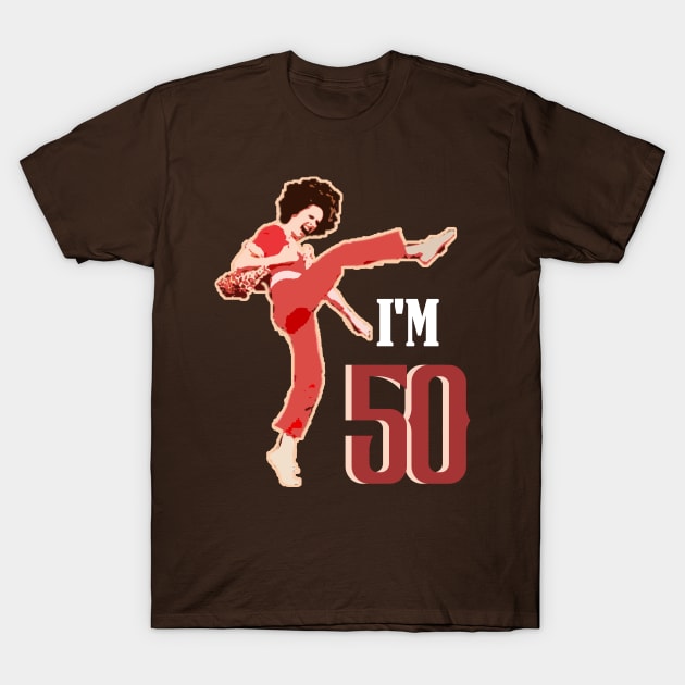 Im-Fifty T-Shirt by Sanja Sinai Art